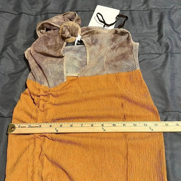 LOUDBRAND STUDIOS Raw Edge Vashtie Dress Size M NWT - Picture 13 of 16